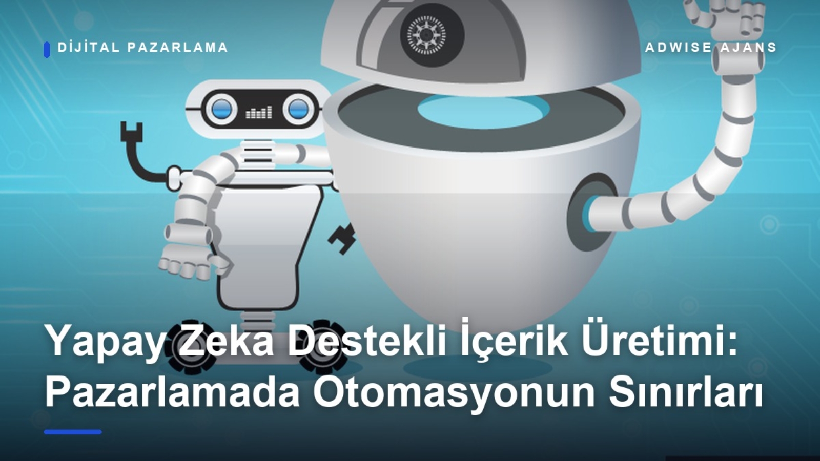 Yapay zeka destekli içerik üretimi kapak görseli